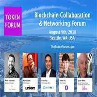Crypto Conference August 9th in Seattle, U.S - Token Forum. 