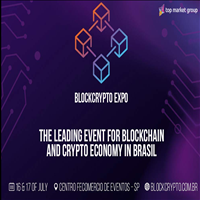 BlockCrypto Expo - The biggest crypto-coins and blockchain event in Brazil