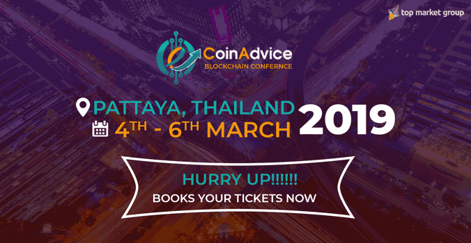 It’s time to book your tickets for the event with largest gathering of Coin owners - CoinAdvice Blockchain Conference 2019