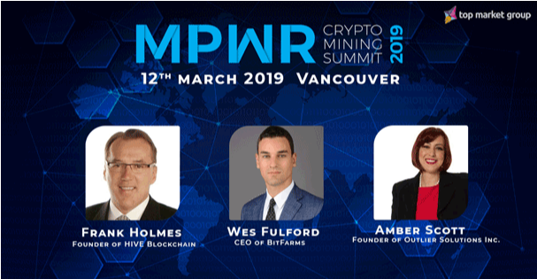 The Top 3 Speakers At This Years MPWR Crypto Mining Summit 2019