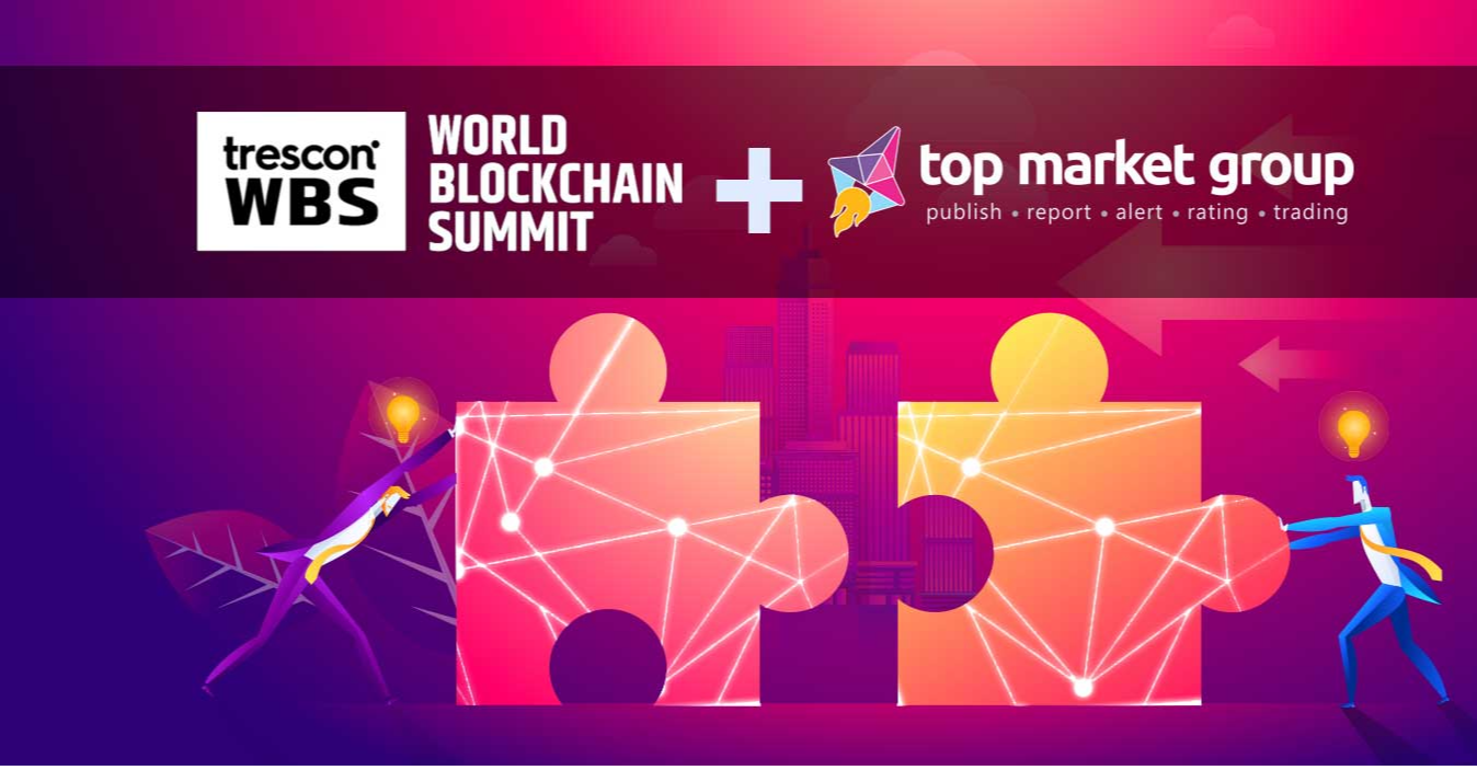 The Top Market Group ,World’s Leading blockchain, AI and Digital Assets promoter, Strike Media Partnership Deal With World Blockchain Summit