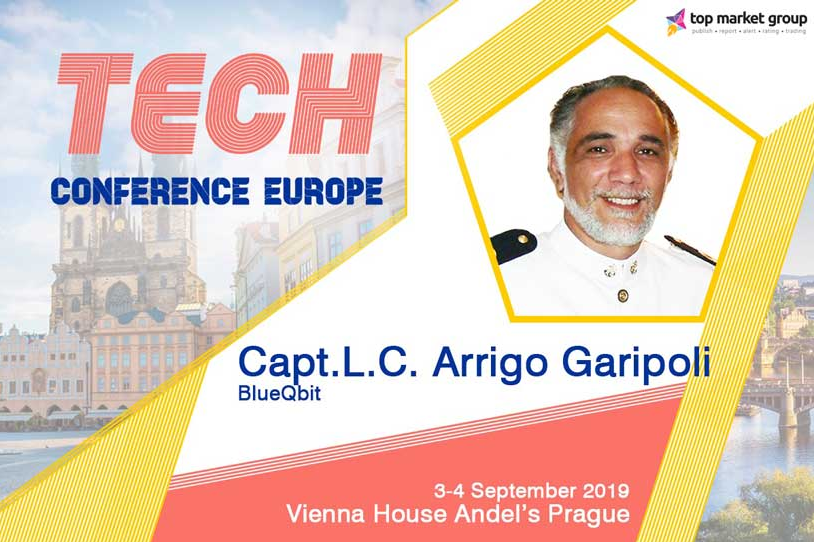 Capt.L.C. Arrigo GARIPOLI, Founder at BlueQbit to speak at PICANTE TECH Conference Europe 2019 (TCE2019)