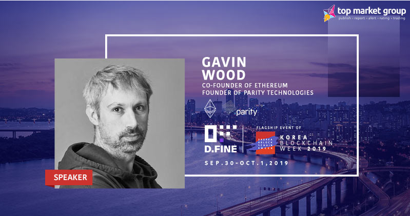 Co-founder of Ethereum, ‘Gavin Wood’ to Make First Stage Appearance in Korea