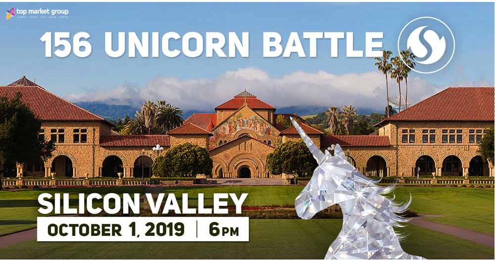 Startup.Network is happy to announce, the 156 Unicorn Battle will be held in Silicon  Valley on October 1st