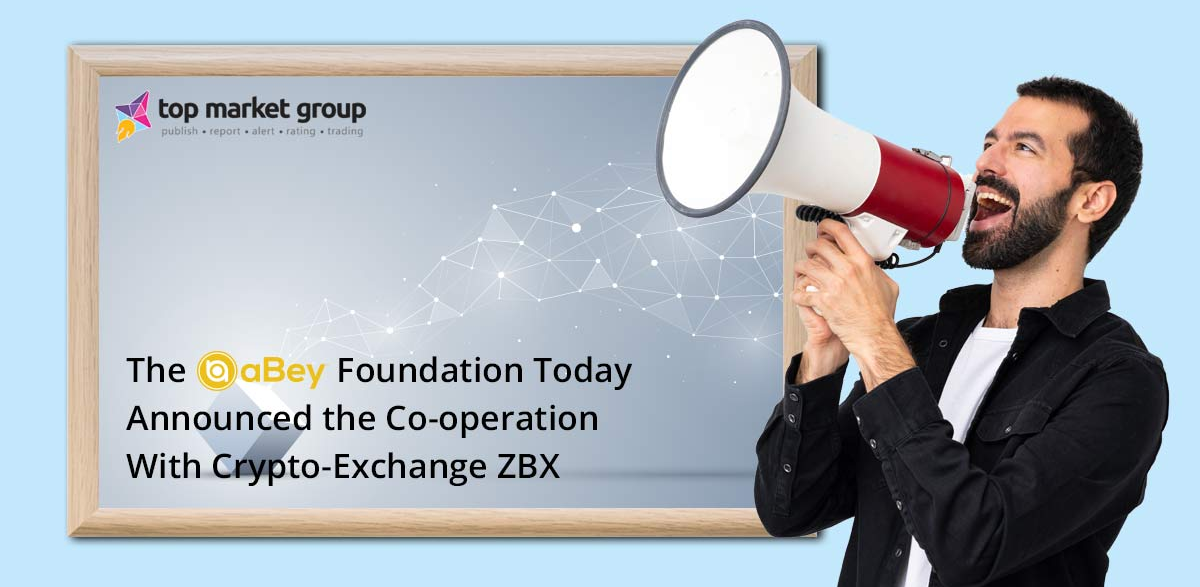 The ABEY Foundation today announced the cooperation with crypto-exchange ZBX. 